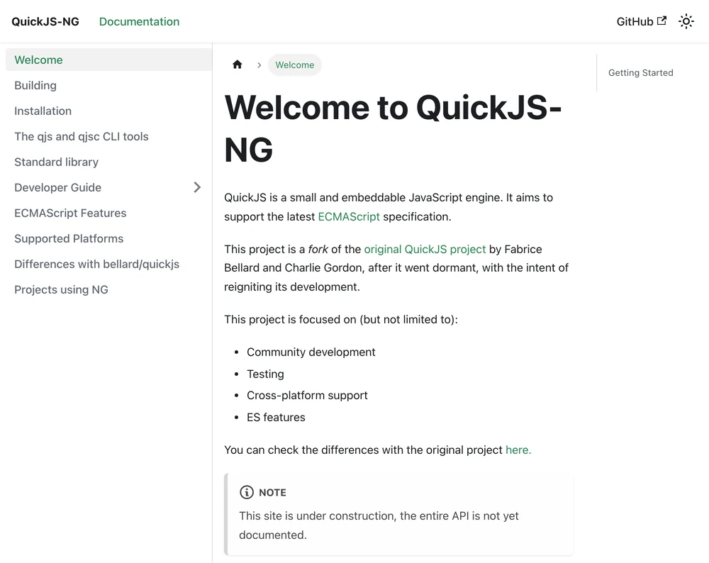 QuickJS-NG documentation