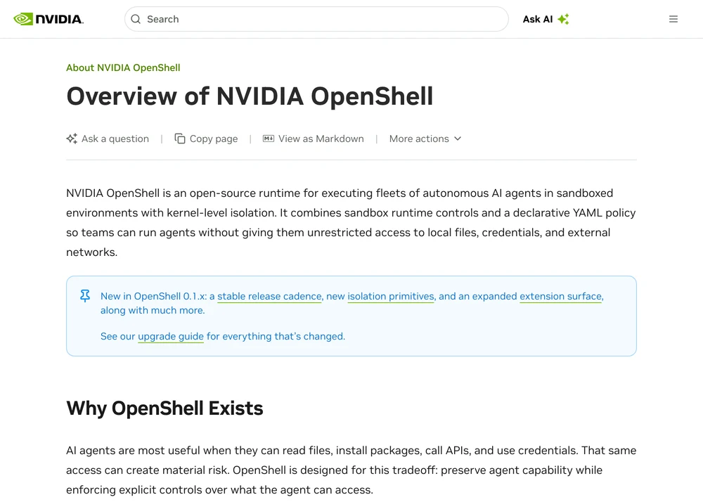 OpenShell documentation