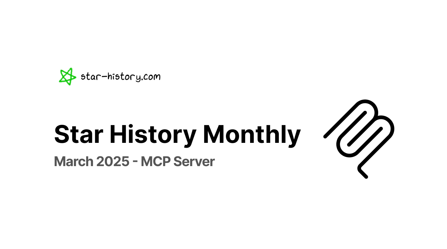 Star History Monthly Mar 2025 | MCP Server