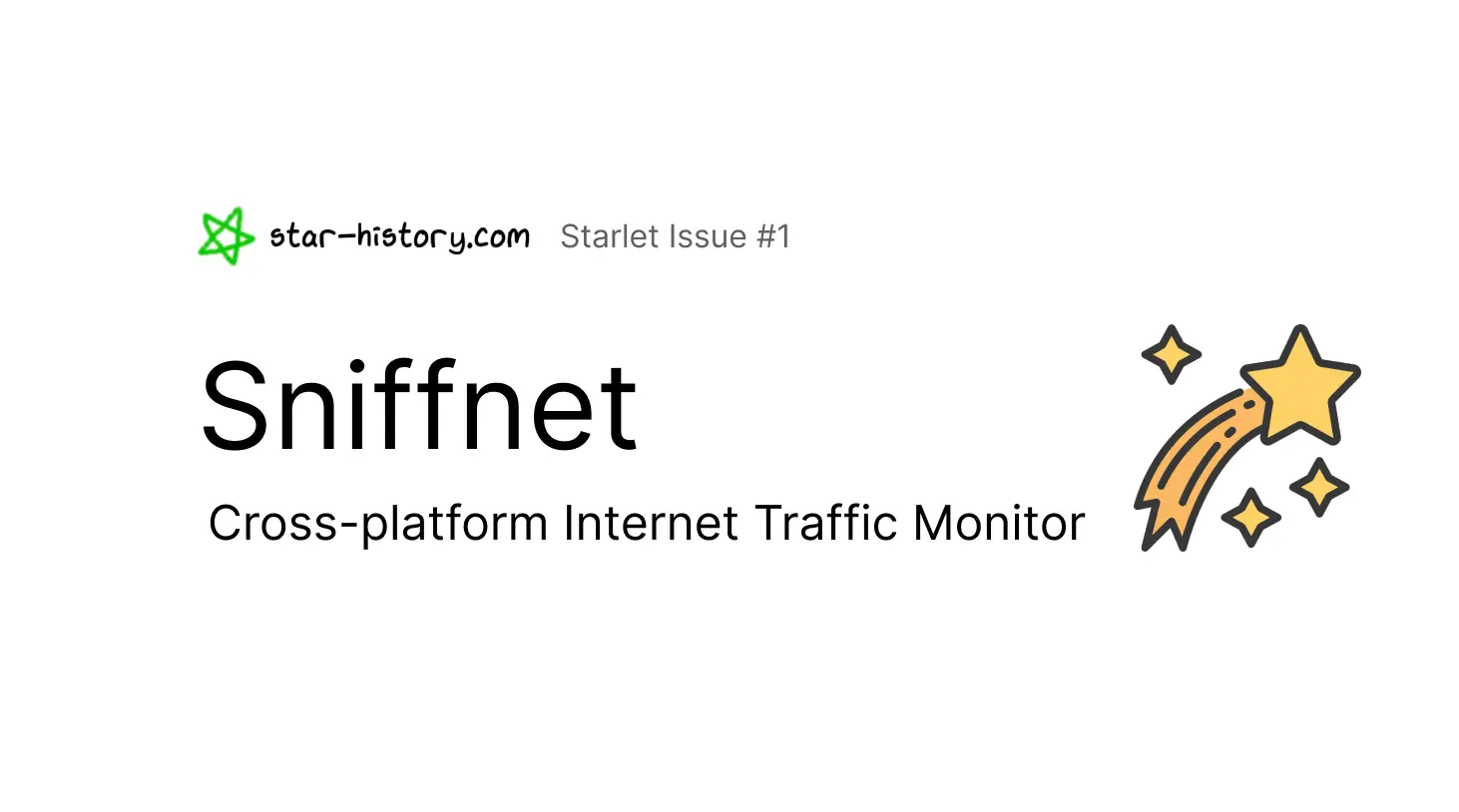 Starlet #1 Sniffnet - Cross-platform Internet Traffic Monitor