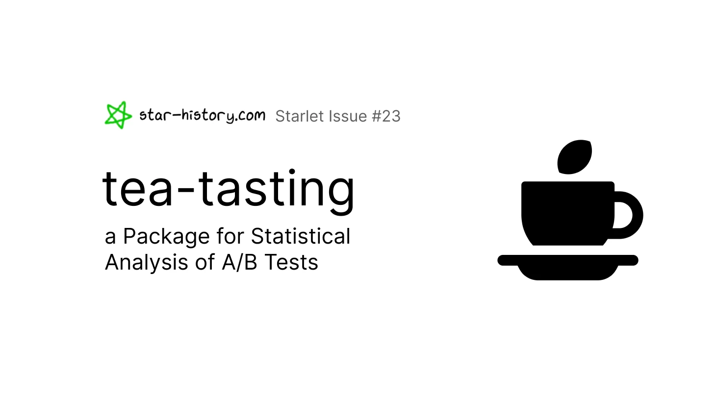 Starlet #23 Tea-tasting: a Package for Statistical Analysis of A/B Tests